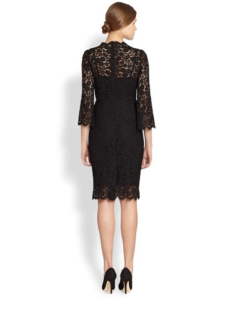 black dolce gabbana dress|dolce and gabbana lace dress.